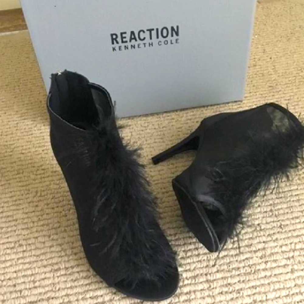 Gorgeous Open Toe Mesh Booties - image 3